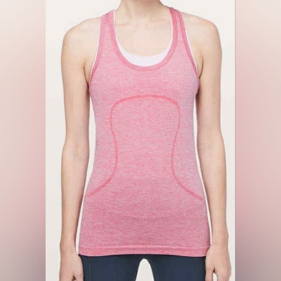 Lululemon Swiftly Tech Racerback *Sparkle - Sz 8 - Picture 5 of 6